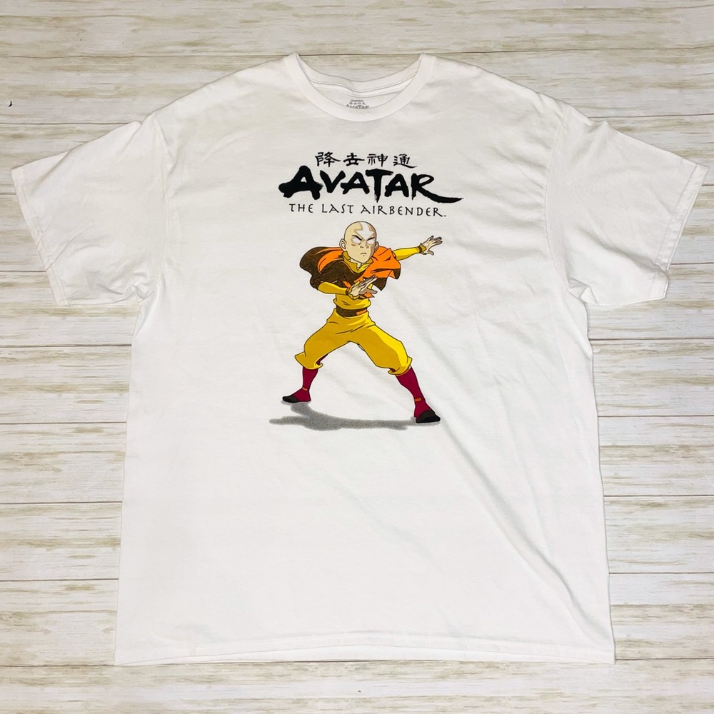 Avatar The last Airbender men’s white tee Sz XL 🔥